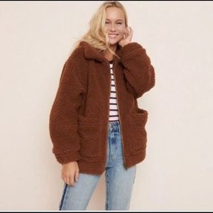 Brown Teddy Coat